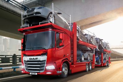 DAF presenta un chasis para el transporte de automóviles